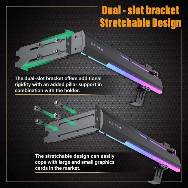 5060 Ti 16gb EZDIY-FAB GPU Holder Brace Graphics Card GPU Support