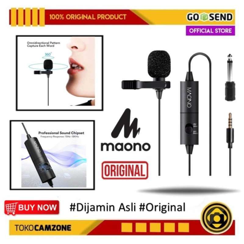 Promo MAONO AU100 LAVALIER MICROPHONE CLIP ON Diskon 50 di Seller