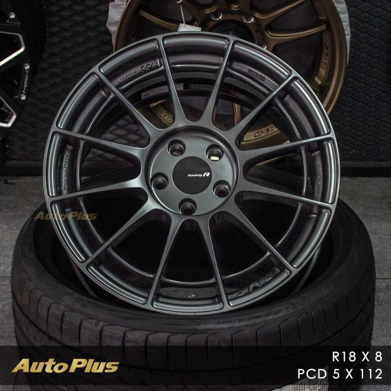 ENKEI NT03RR マットスパークシルバー4本 PCD120 （ENKEI Racing 
