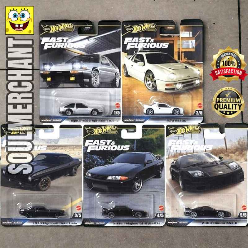Hot Wheels 2024 Fast & Furious Honda NSX-R 2003 #5/5 - Edizione Limitata