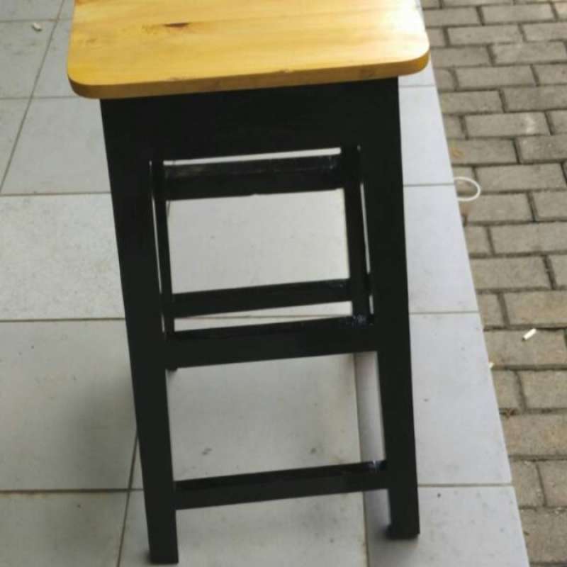 Promo Kursi Bar Kursi Cafe Barstool Murah Kayu Jati Belanda Diskon 23