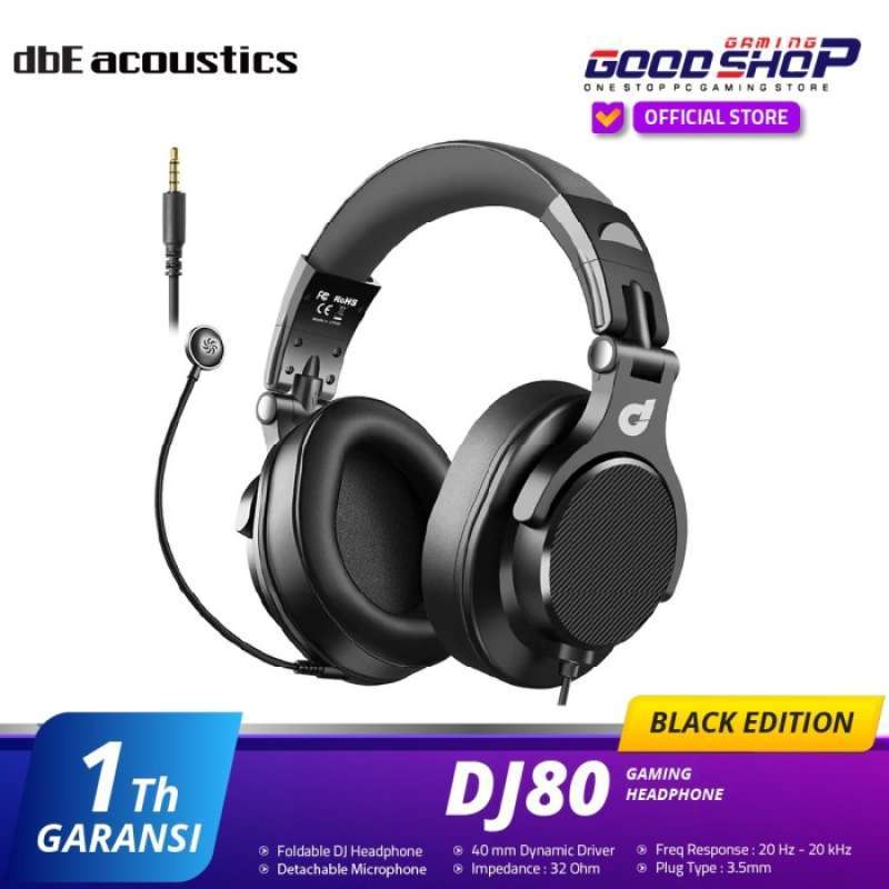 Promo DBE ACOUSTICS DJ80 - GAMING HEADPHONE Diskon 9% di Seller SAFKA