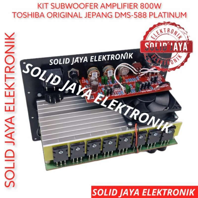 Promo POWER SUBWOOFER AMPLIFIER 800W DMS 588 DMS-588 DMS588 KIT ...