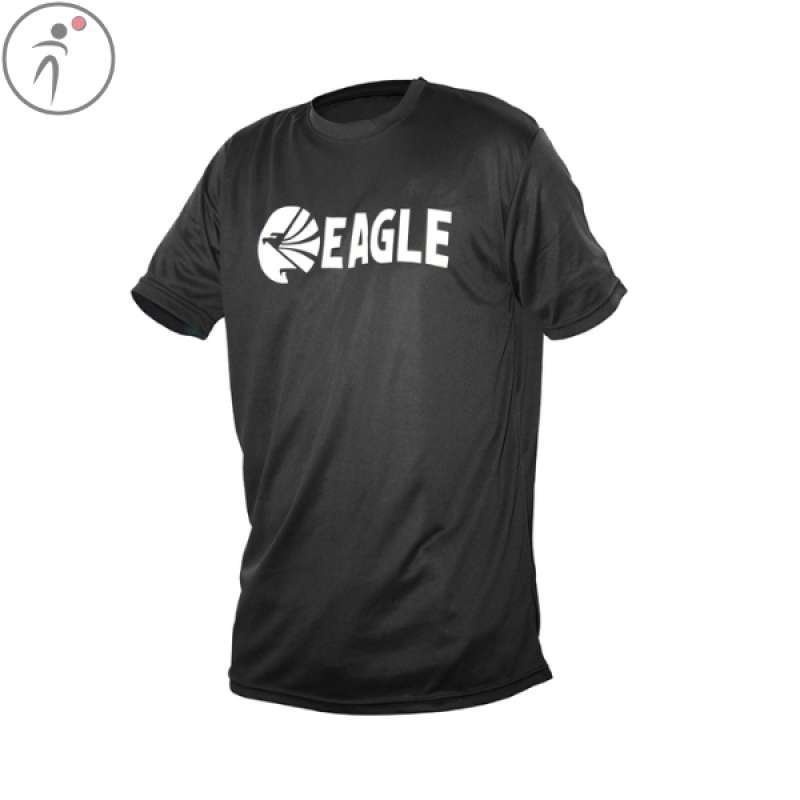 Kaos Eagle Original Round Neck T-Shirt Black V110036 BNWT - Main Image