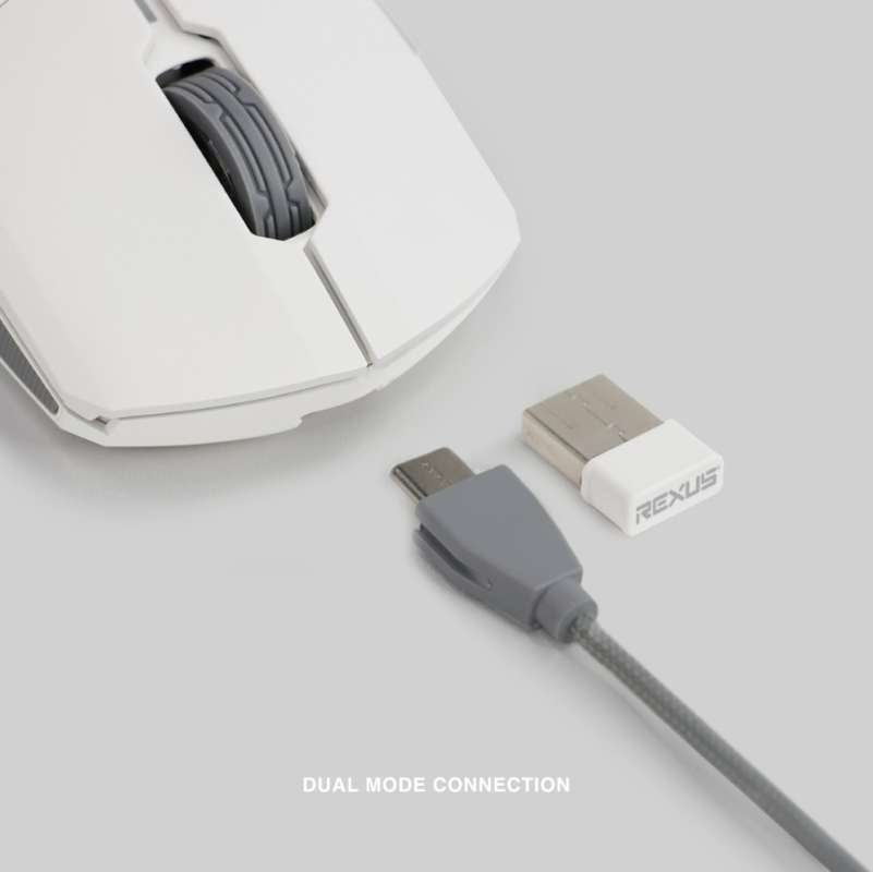 Jual Rexus Wireless Gaming Mouse Arka Ii Rx-107 Dual Connection Di ...