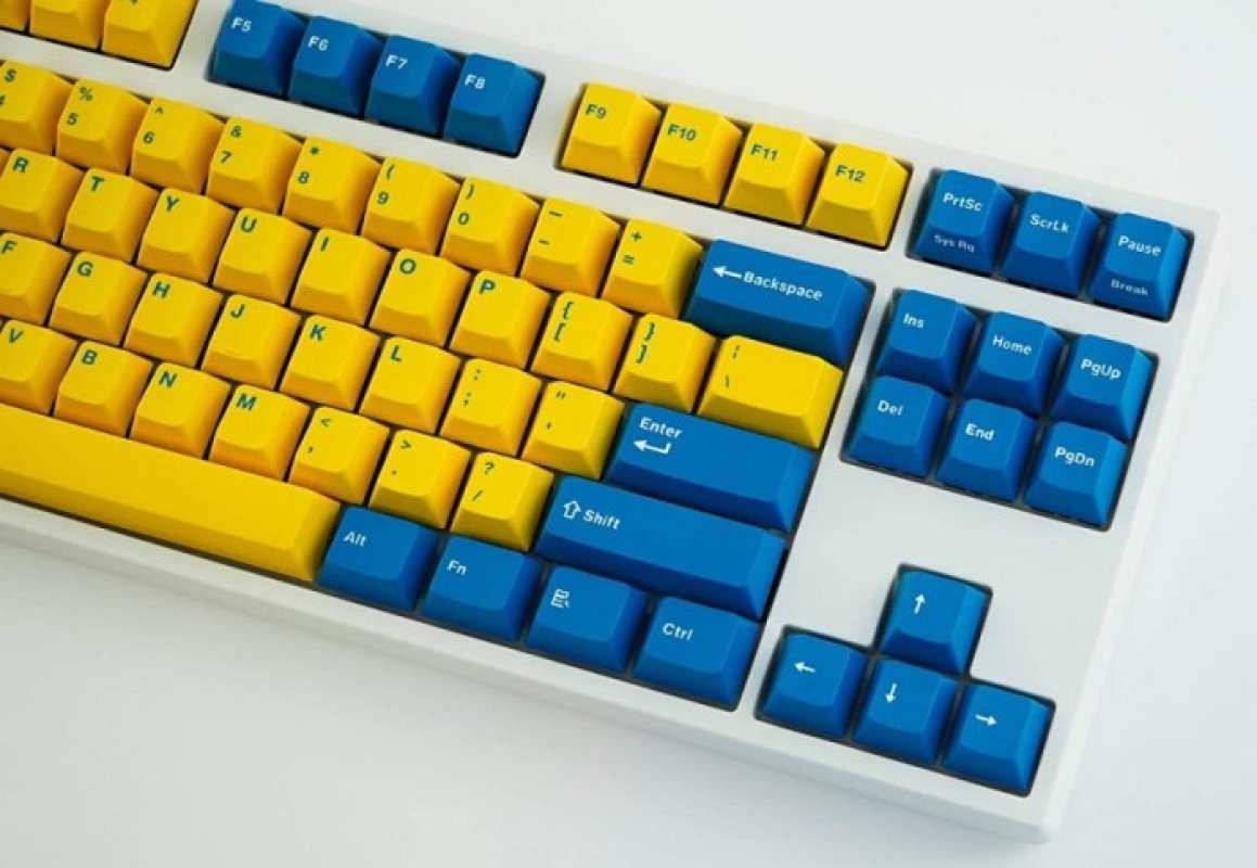 Promo Leopold FC750R Yellow Blue White Mechanical - Gaming Keyboard ...