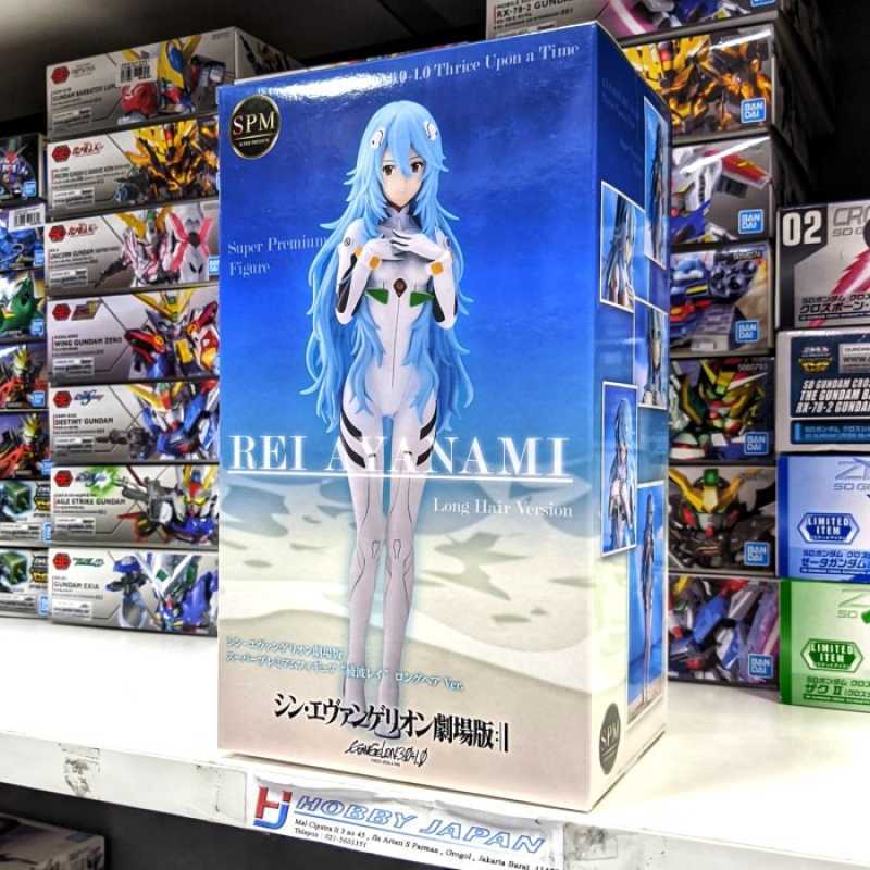 Sega SPM Figures Ayanami Rei Hand Over Ver. Evangelion Figures