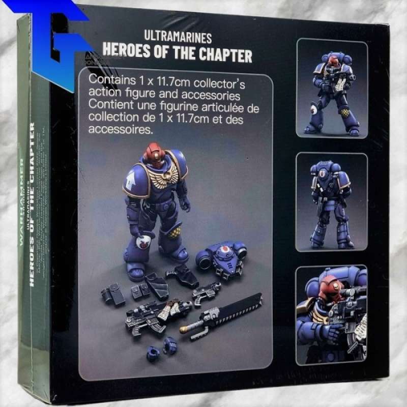 JOYTOY Figura de acción 1/18 Warhammer 40.000 Ultramarines Primarch Roboute Guilliman 1 pieza JOYTOY Figura de acción 1/18 Warhammer 40.000 Ultramarines Primarch Roboute Guilliman 1 pieza