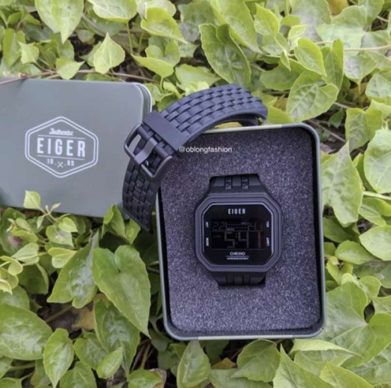 Jual Eiger Jam Tangan Digital Linville Black di Seller Otdor