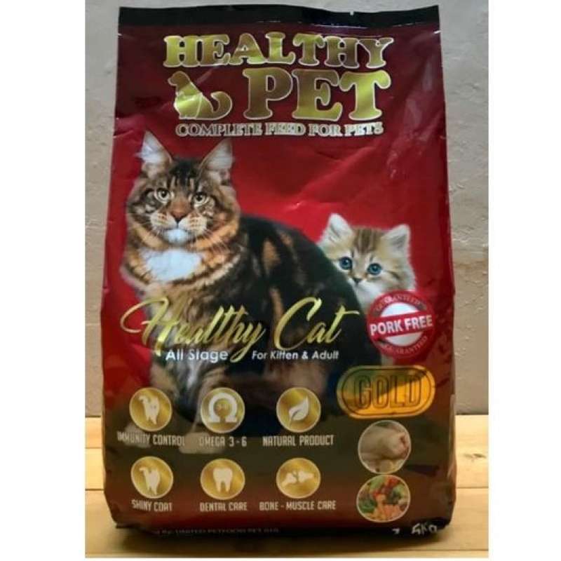 Promo Healthy Pet Gold1.5kg Cat Food All Life Stages Makanan Kucing Kering Dry Premium Diskon 1 Di Seller Sinar Pet Store Sinar Aquarium Kota Medan Blibli