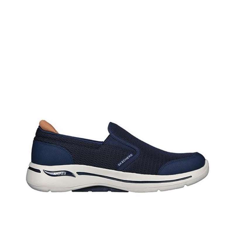 SKECHERS GO WALK ARCH FIT MEN'S WALKING SHOES NAVY ORIGINAL