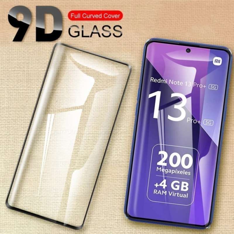 TEMPERED GLASS REDMI NOTE 13 PRO PLUS WARNA ANTI GORES KACA CURVED