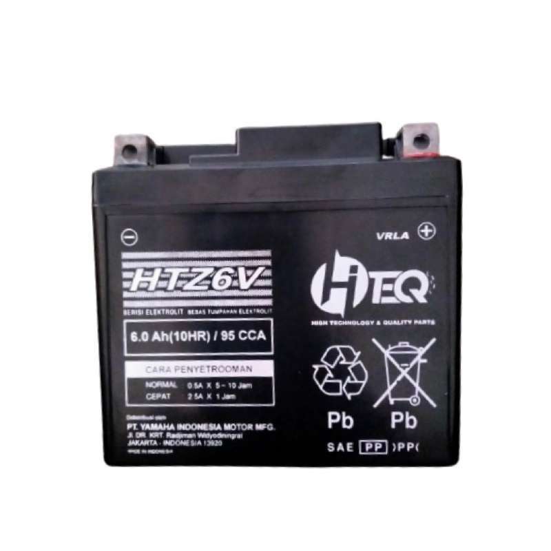 Jual Aki Kering Nmax Aerox 12v 6ah Htz6v Hiteq Di Seller Victory Motor