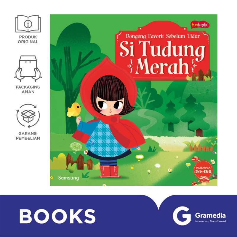 Jual Buku Seri Dongeng Favorit Sebelum Tidur Si Tudung Merah Di