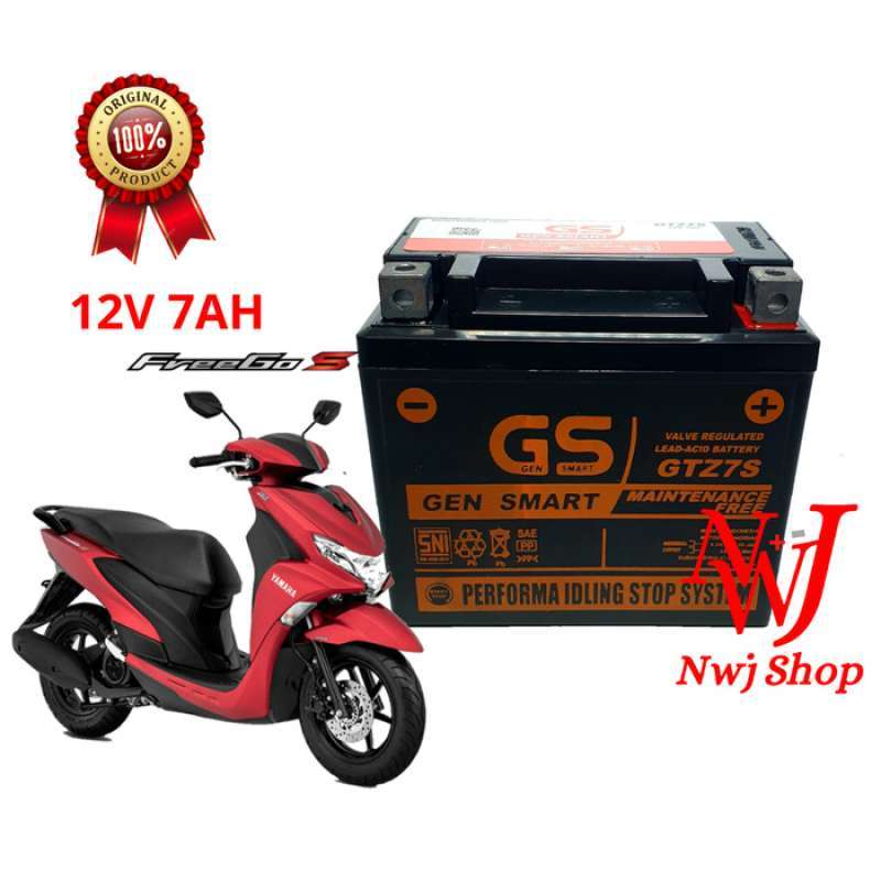 Promo Aki Motor Fazzio Freego S Gtz7s Gtz6v Ytz7s Ytz6v Gs Mf Aki