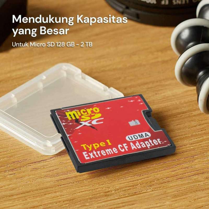 Jual Extreme Micro Sd Card To Compact Flash Cf Adapter Converter Tsr58