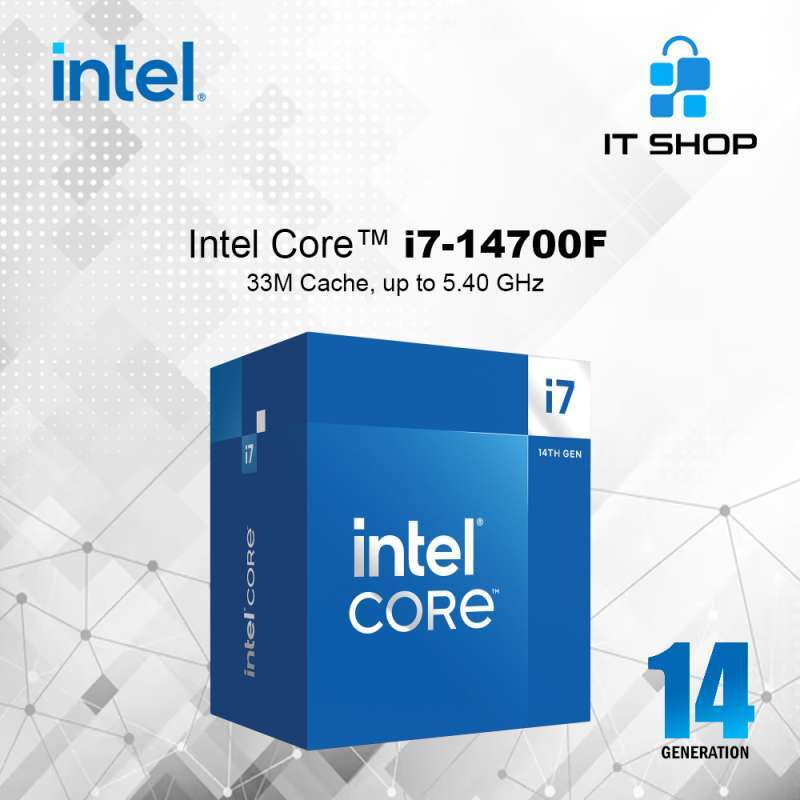 Jual Intel Processor Core I7 14700f - Lga1700 - Intel Gen14 Di Seller