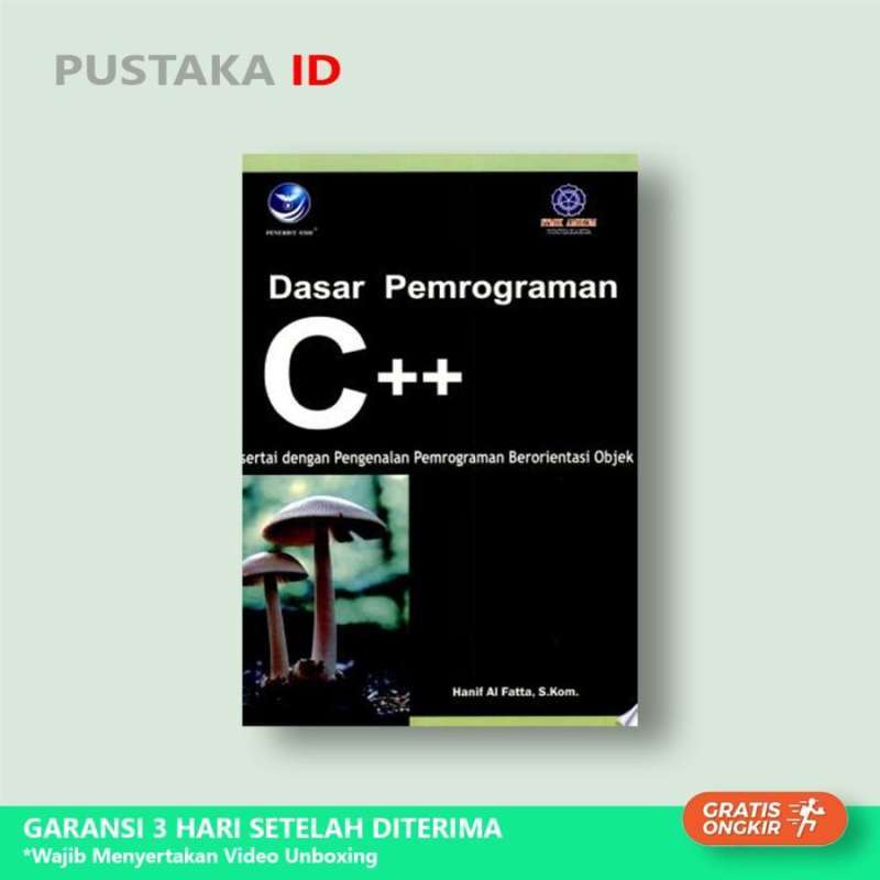 Jual Buku Dasar Pemrograman C Disertai Dengan Pengenalan Pemrograman Jual Buku Dasar Pemrograman C Disertai Dengan Pengenalan Pemrograman
