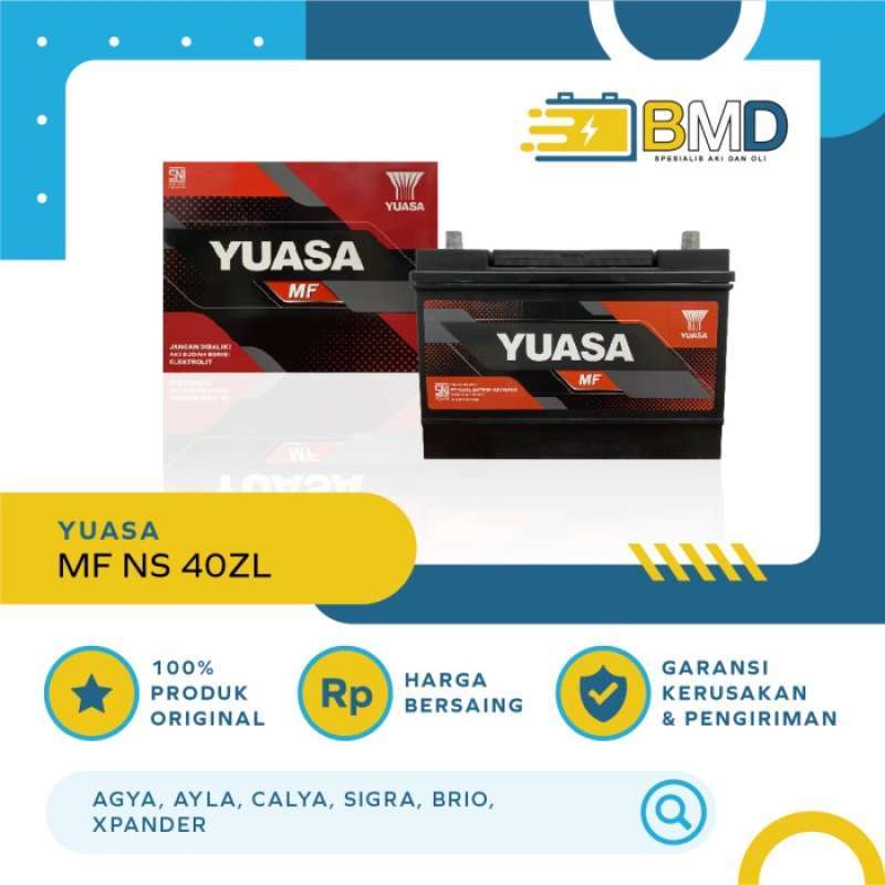 Promo Aki Yuasa Mf Ns40zl Untuk Mobil Calya, Sigra, Sirion, Ayla Dll