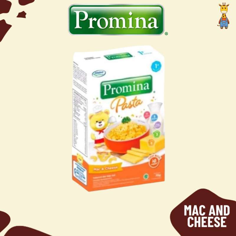 Jual Promina Pasta Creamy Chicken Spinach & Mac And Cheese - Pasta Bayi