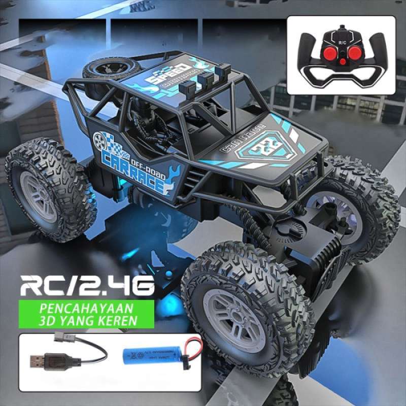 Promo Remote Control Mobil 1:18 Off-road Crawler Rc Mobil Roda