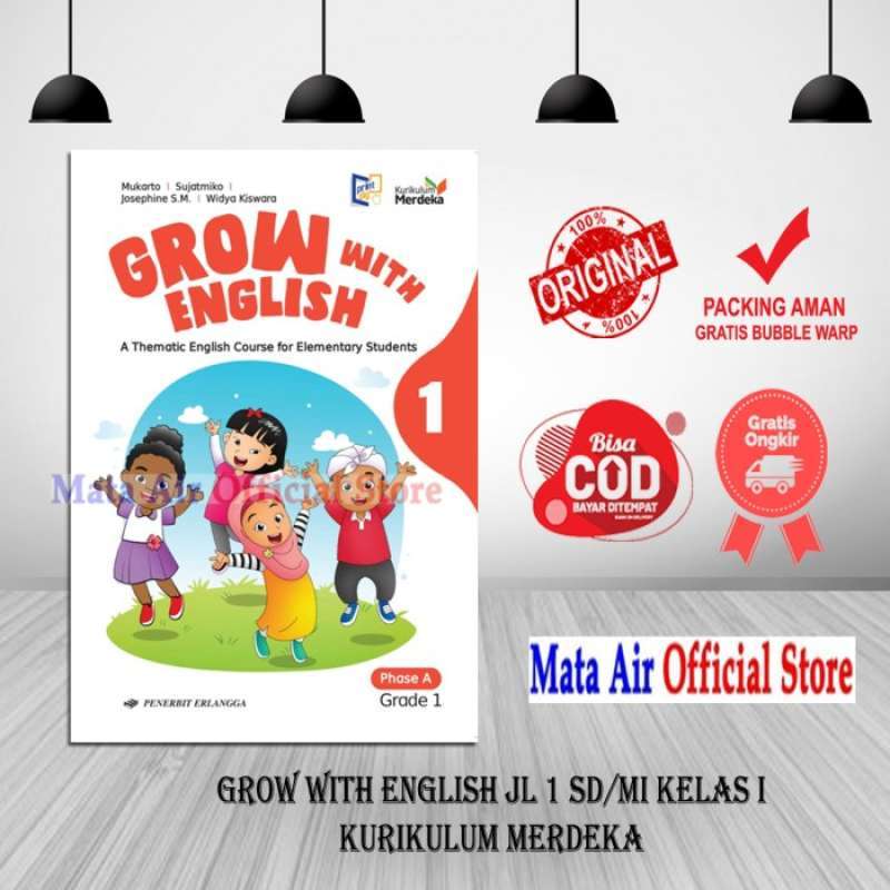 Promo Grow With English Sd/mi Kelas 1 2 3 4 5 6 Kurikulum Merdeka ...