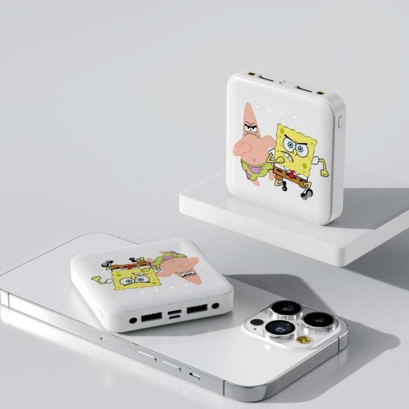 Promo Sutu Custom Powerbank 20000 Mah Dual Usb Gaya Kartun Lucu Mini ...