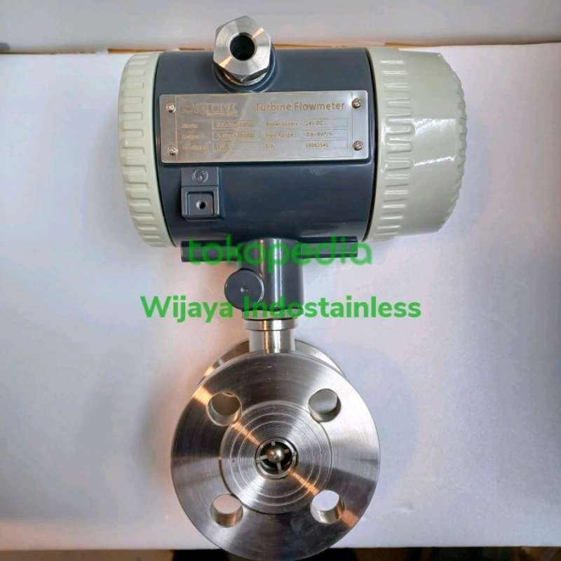 Promo Flow Meter Shm Turbine Digital 3 Inch Dn 80 Flange Diskon 23% Di ...