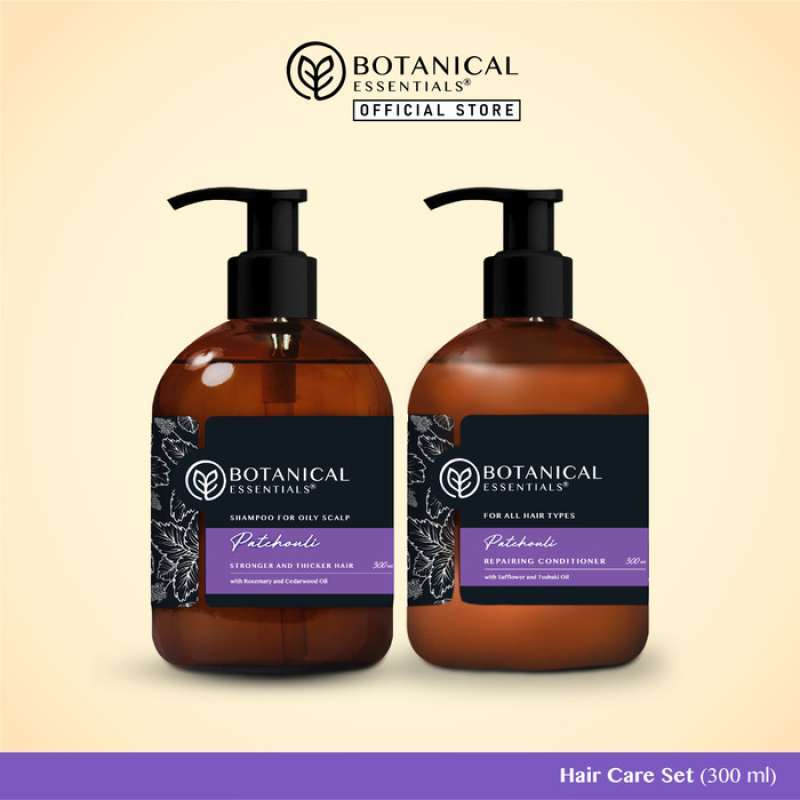 Promo Botanical Essentials Hair Care Bundle Patchouli 2x300ml Diskon
