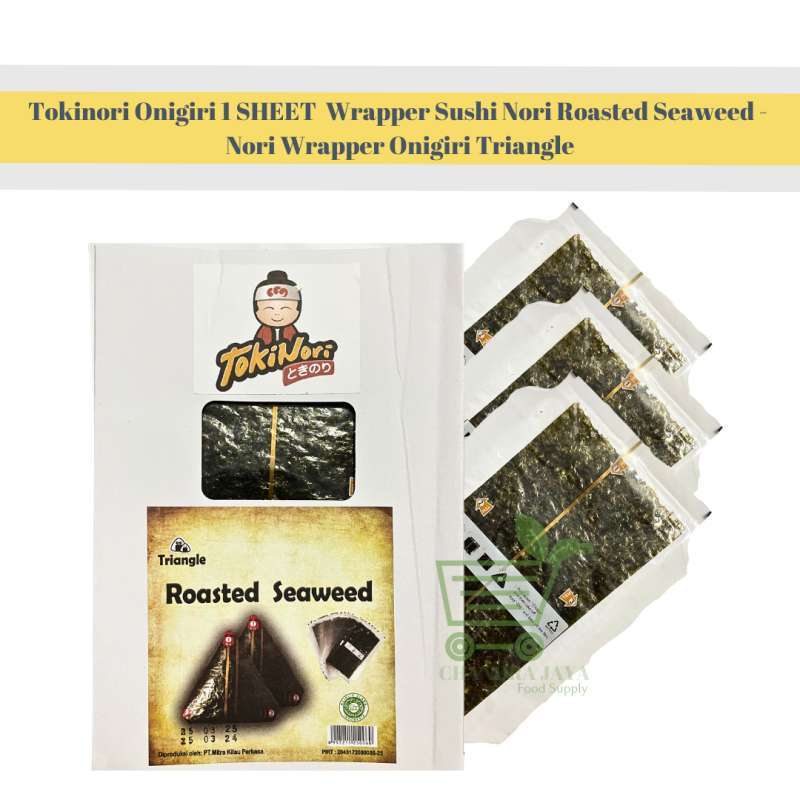 Jual Tokinori Onigiri 1 Sheet Wrapper Sushi Nori Roasted Seaweed Nori