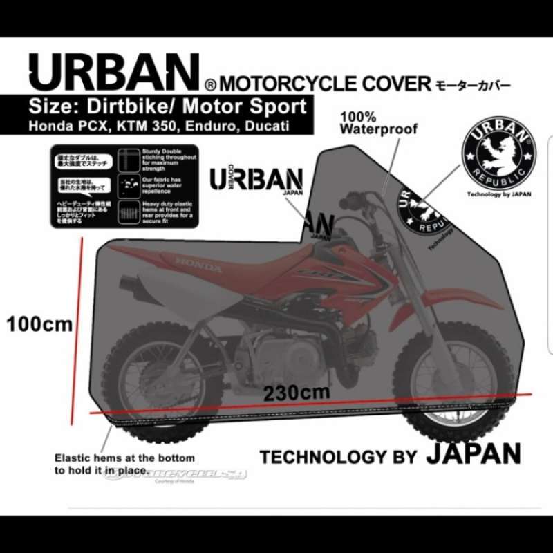 Promo Cover Motor Urban Xtra Jumbo Buat Nmax,, Dirtbike, Supersport
