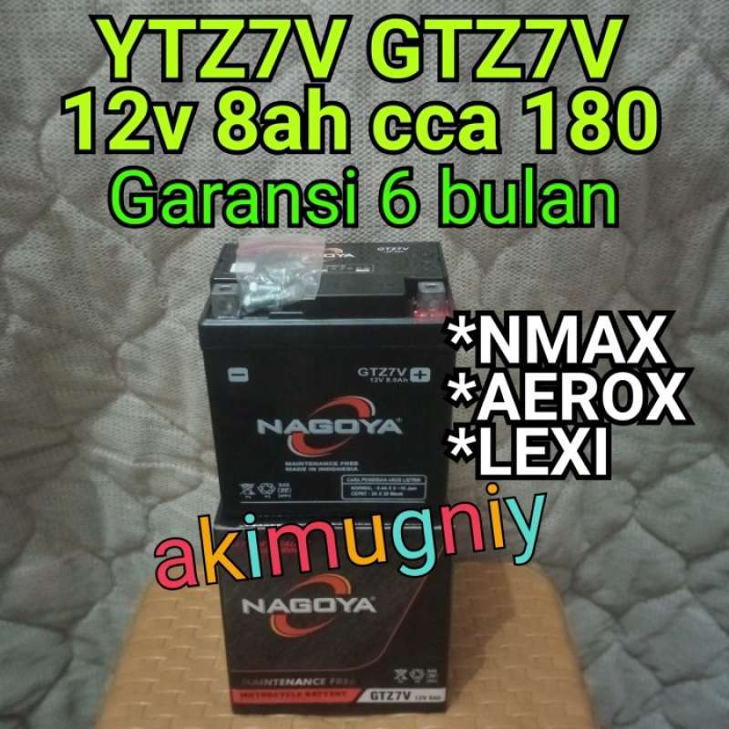 Promo Aki Ytz7v Gtz7v 12v 8ah Yuasa Gs Diskon 19% Di Seller Toplets