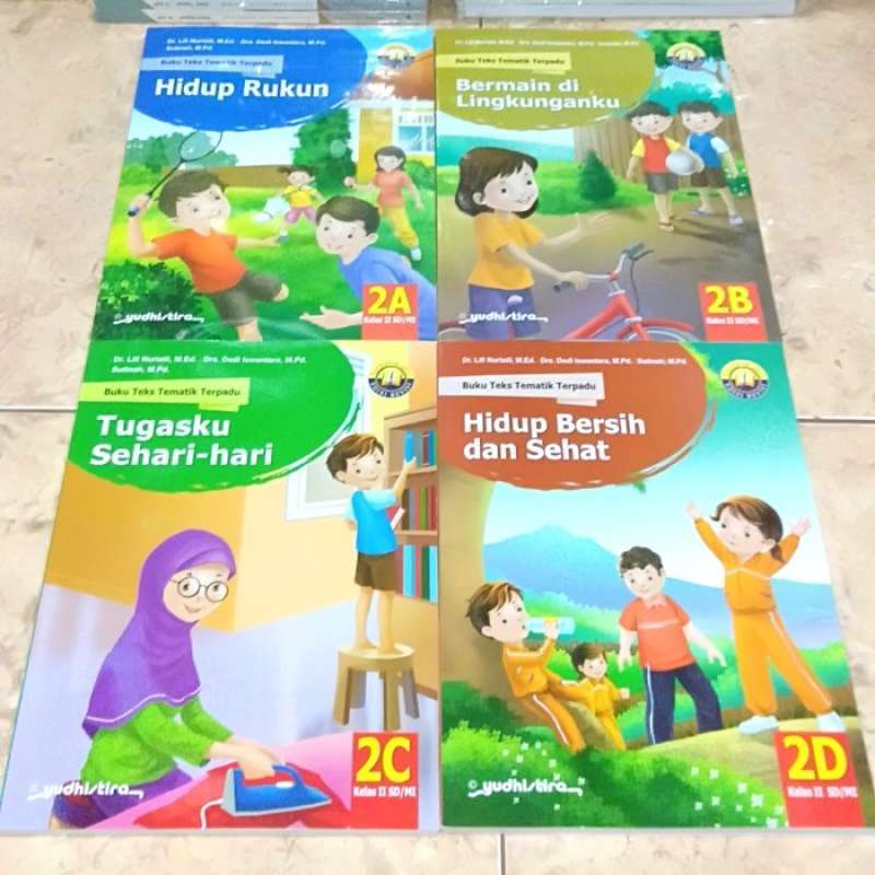 Promo Buku Teks Tematik Terpadu 2abcd Kelas 2 Sd/mi - Yudhistira Diskon ...