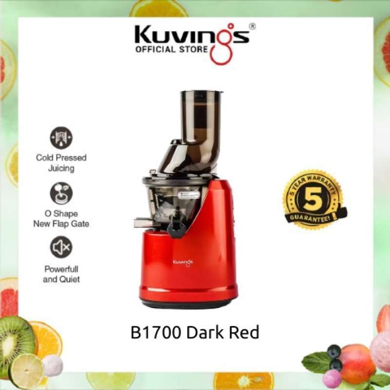 Jual Kuvings B1700 Dark Red Cold Press Slow Juicer Di Seller Noelle