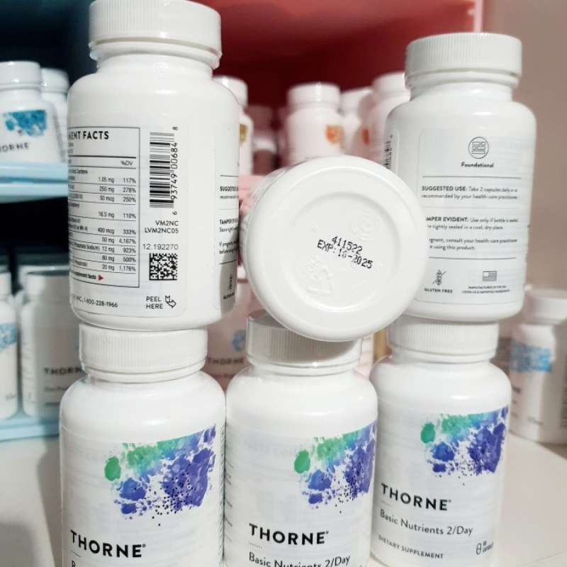 Promo Thorne Research Basic Nutrients 2/day, 60 Capsules Multivitamin ...
