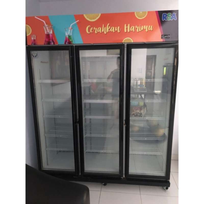 Promo Rsa Showcase Amethyst - Kulkas Pendingin Minuman 3 Pintu Diskon ...