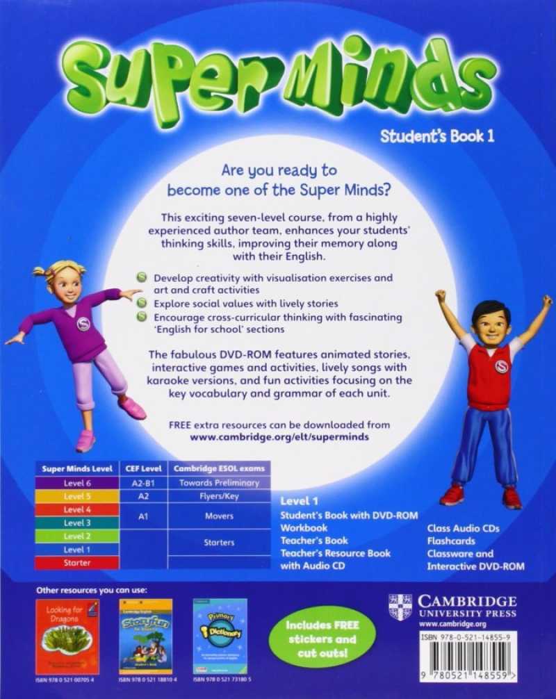 Promo Super Minds 1 Student Book With Dvd cambridge Diskon 23 Di promo-super-minds-1-student-book-with-dvd-cambridge-diskon-23-di