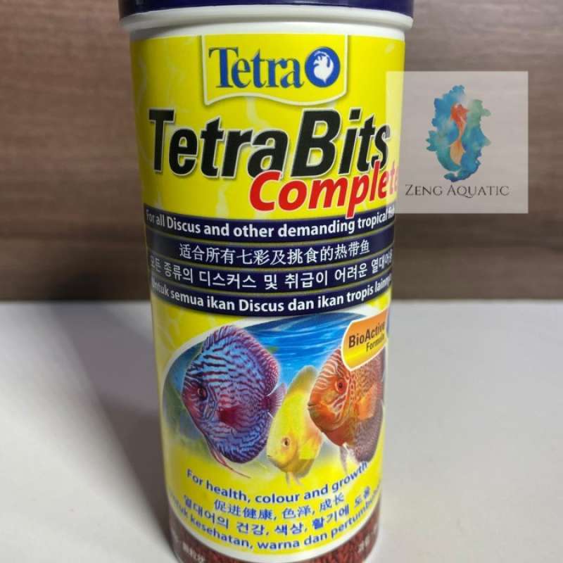 Tether Bit Fish Food Promo Tetrabit Complete For Discus And Ornamental Fish 93gr W ...