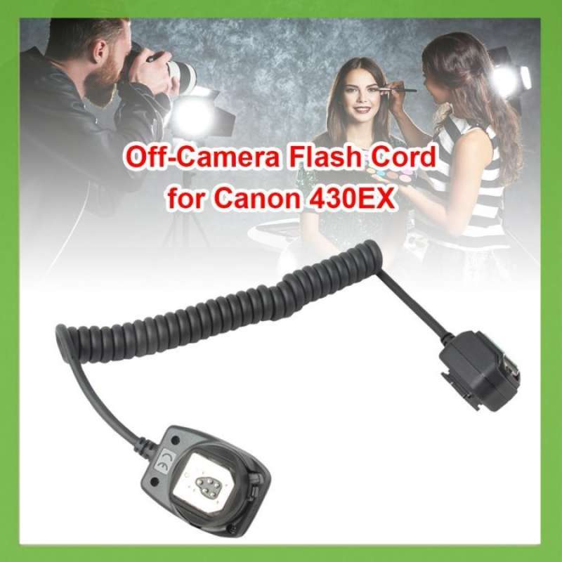Jual Oce3 1.2m Off Camera Flash Cable Hot Shoe Sync Remote Focus Cord