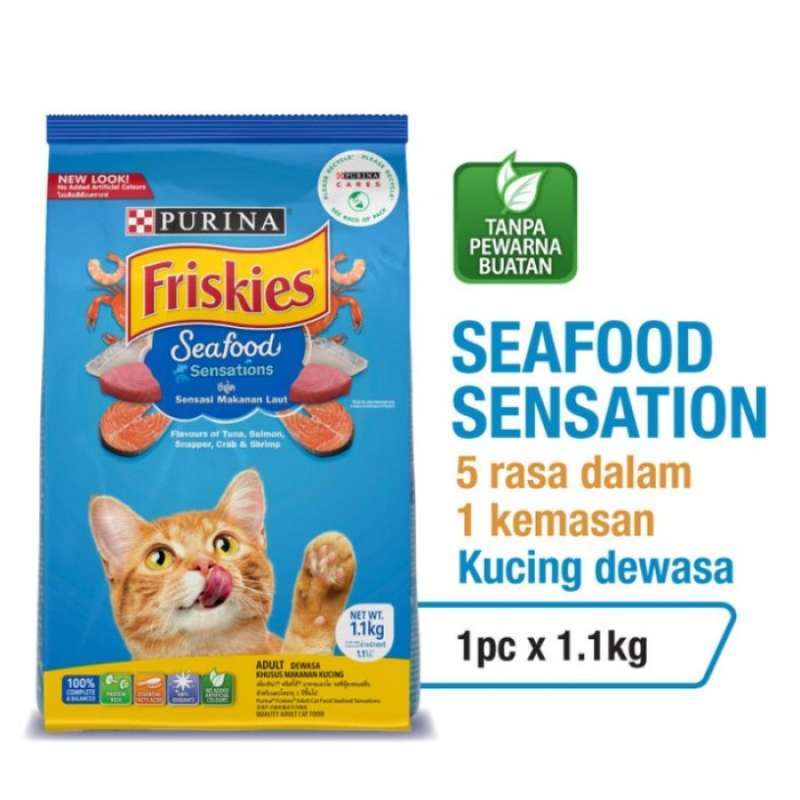 Jual Friskies Seafood Sensation Kg Di Seller Greenpet