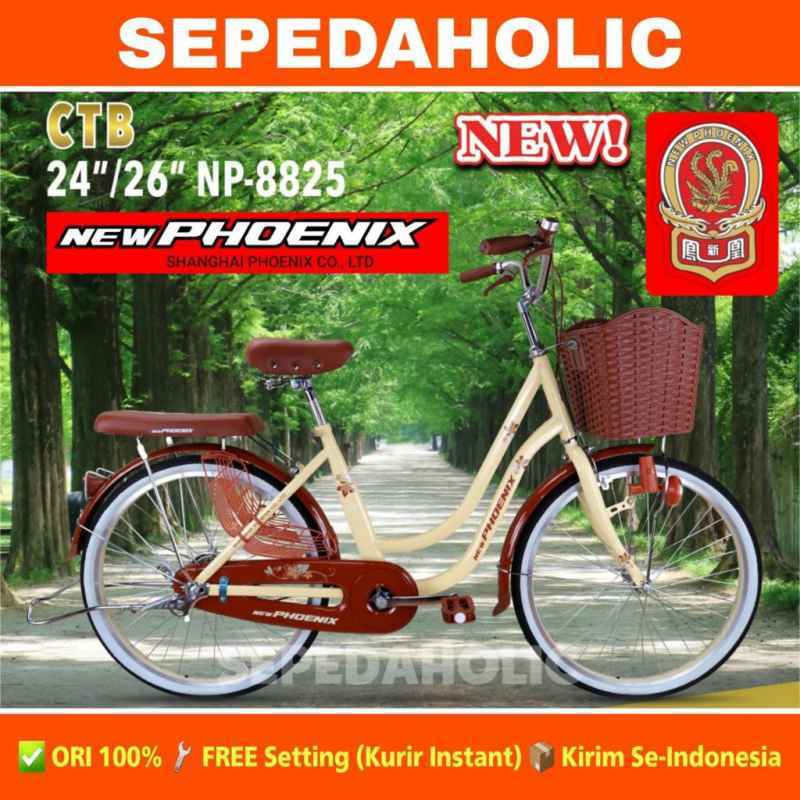 Sepeda Remaja Promo Sepeda Keranjang Remaja Dewasa Phoenix 8825 Ukuran 20 24 26 Inch ...