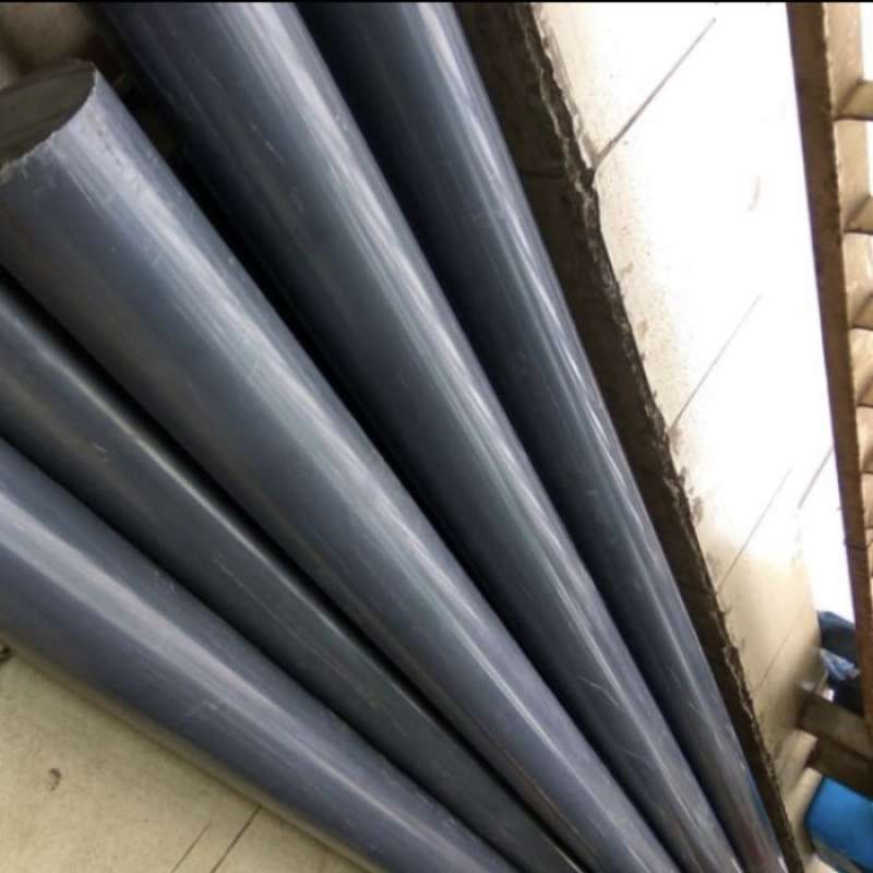 Promo Pvc Grey Rod 40mm X 100cm Polyvinyl Chlde / Pvc Batangan Diskon ...