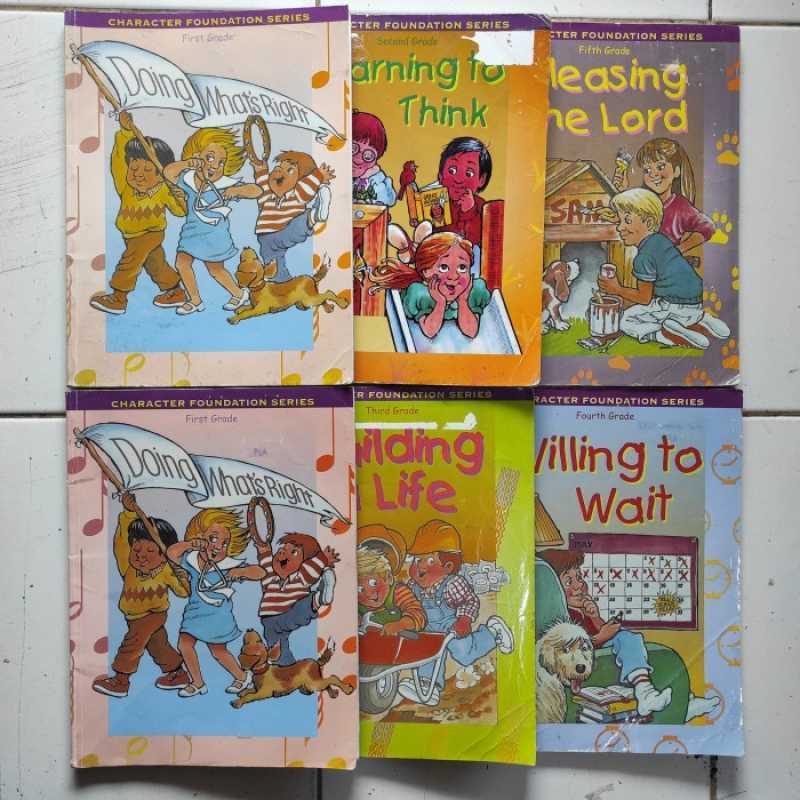Jual Character Foundation Series First Second Third Fourth Fifth Di ...