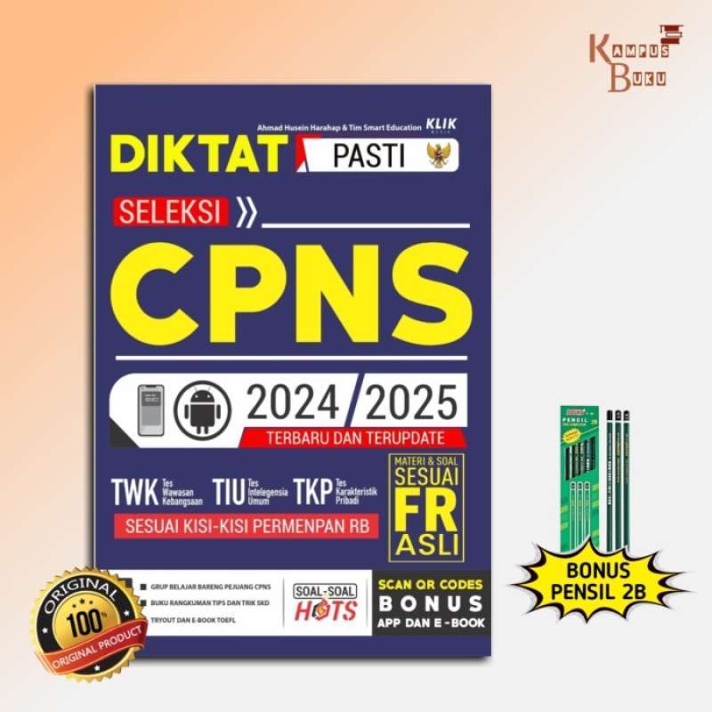 Jual Buku Cpns 2025 2025 Diktat Pasti Seleksi Cpns 20242025 / Ori Di