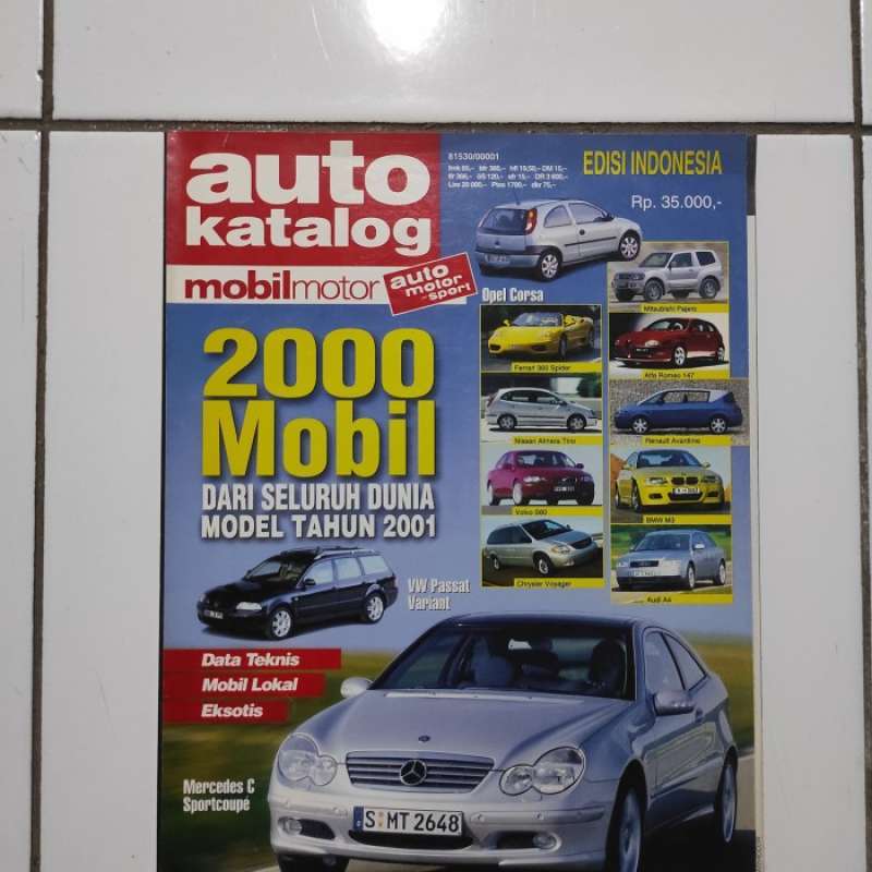 Jual Majalah Mobil Auto Katalog & Auto Test Edisi Lama Di Seller Ayato
