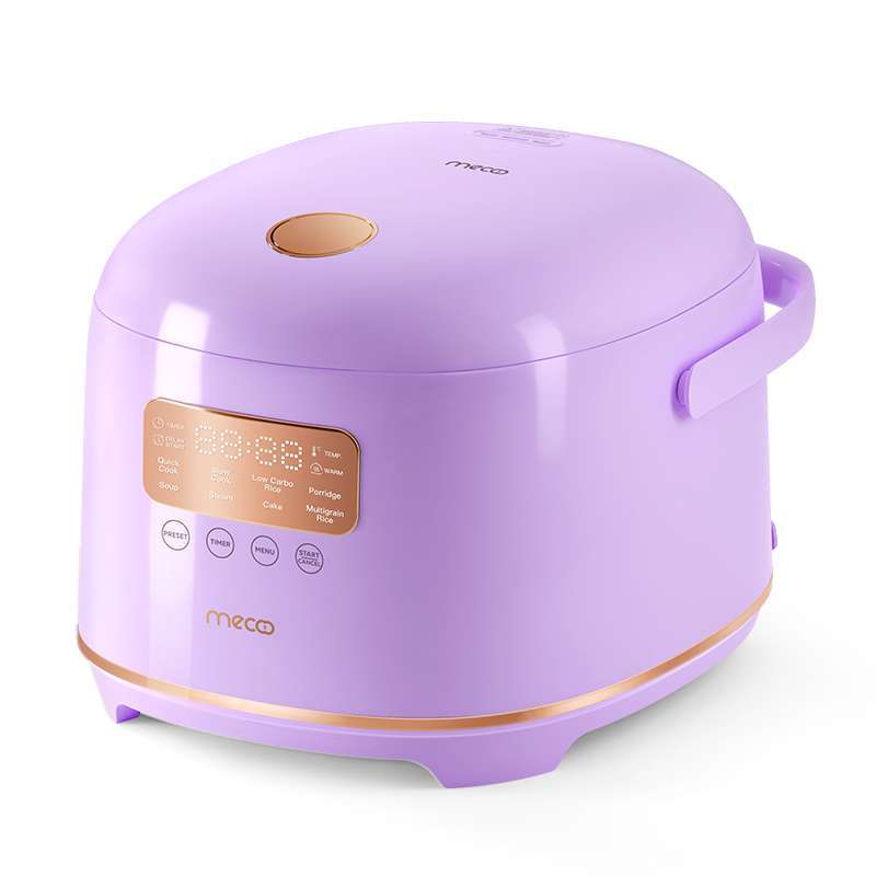 Promo Mecoo Aesthetic Rice Cooker Digital Low Carbo Kapasitas 1.8l Low