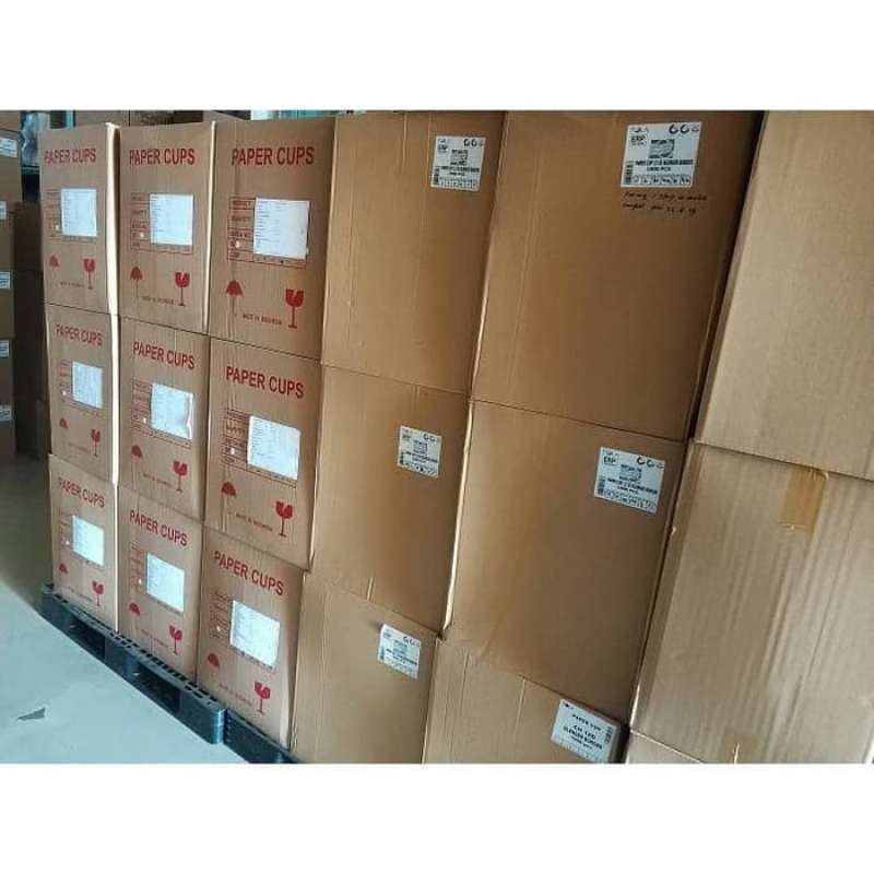 Jual Pola Paper Bowl 17 Oz Polos / Mangkok Kertas 500 Ml - 50pcs Di ...