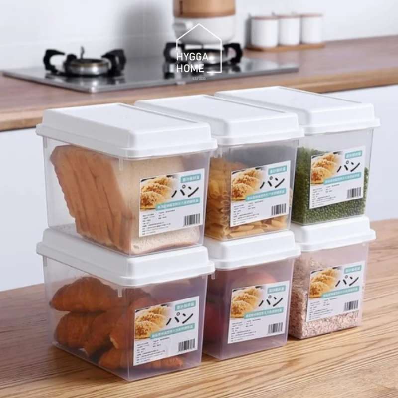 Jual Kiyomi Bread Container Kotak Roti Tawar Tempat Penyimpanan Makanan ...