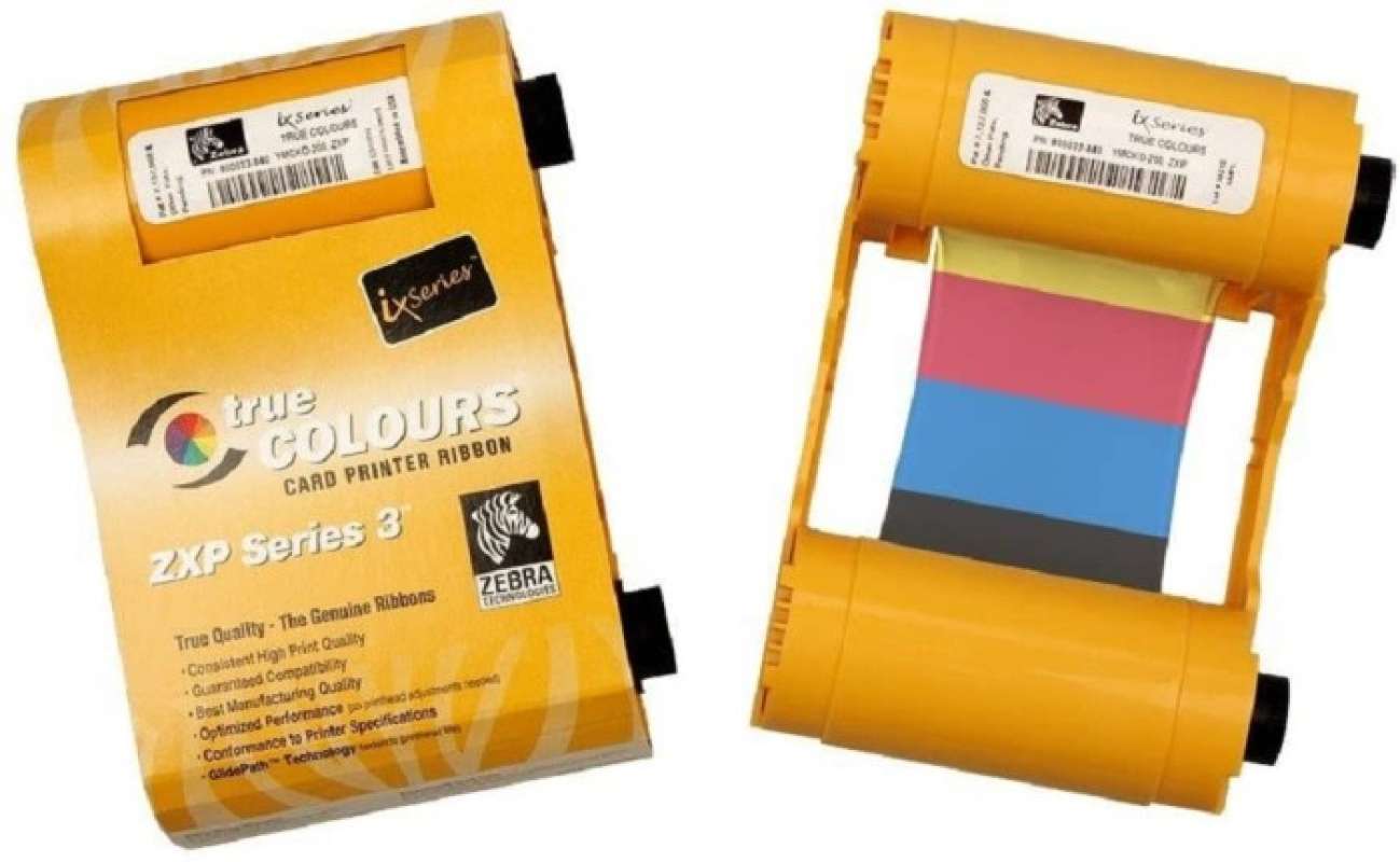 Promo Ribbon Color Ymcko Zebra Zxp-3 - Zxp3 - Zxp 3 - Id Card Diskon 33 ...