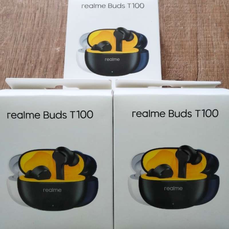 Promo Realme Buds T100 Original Diskon 23% Di Seller Indah Purnama Tech ...